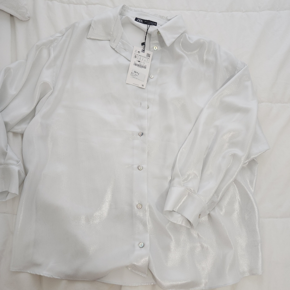 NEW ZARA BLOUSE SIZE S